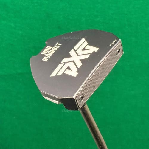 PXG Mini Gunboat Single-Bend Mallet 35" Putter Golf Club w/Super Stroke & HC