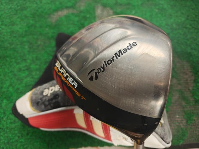 Taylormade Burner Superfast 10.5 Degree Driver Stiff Flex 48 Graphite Headcover