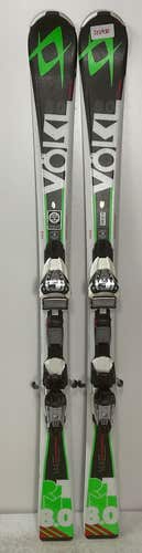 Unisex Volkl 144cm All Mountain RTM 8.0 Skis With Marker Fastrak 10 Bindings (Used)(SY2930)