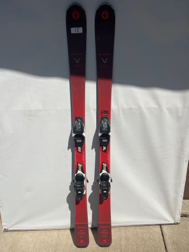 Kid's Blizzard  Brahma 140 cm All Mountain Skis With Bindings (Used)