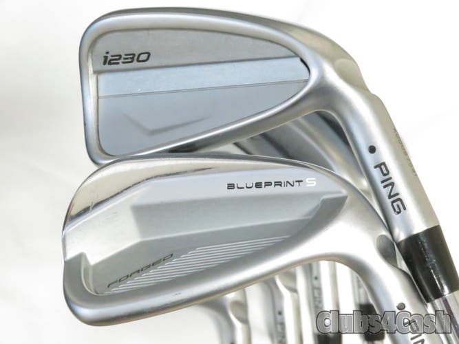 PING I230 Blueprint Irons Combo Black Dot NS PRO 950GH 4-P