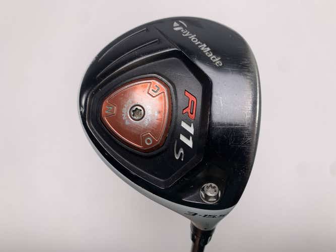 TaylorMade R11s 3 Fairway Wood 15.5* Aldila RIP Phenom 70g Stiff RH