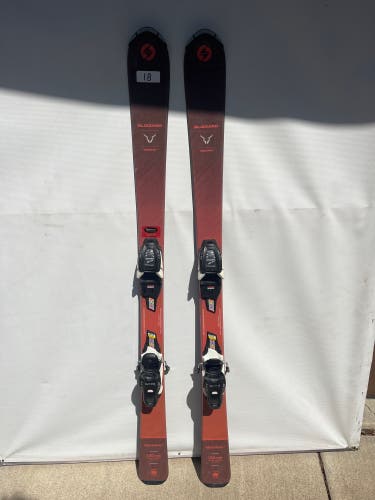Kid's Blizzard  Brahma 130 cm All Mountain Skis With Bindings (Used)