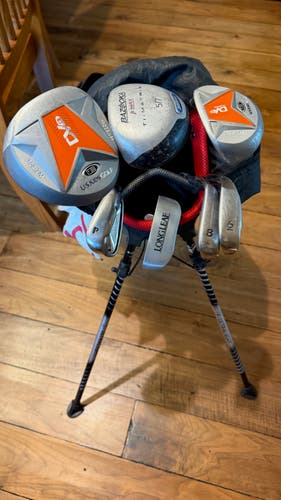 Junior US Kids Golf 51" Right Handed Clubs (Full Set) 7 Pieces (Used)