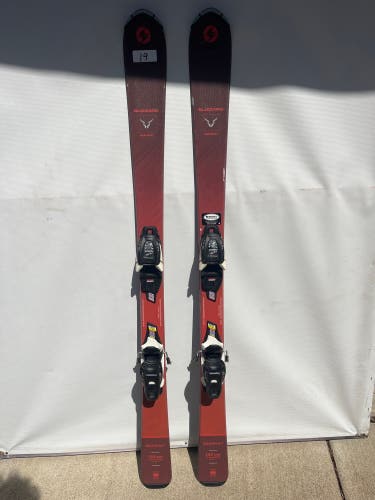 Kid's Blizzard  Brahma 130 cm All Mountain Skis With Bindings (Used)