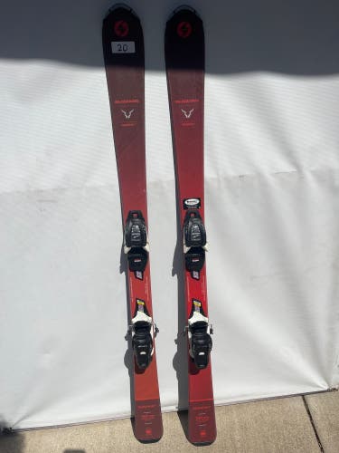 Kid's Blizzard  Brahma 130 cm All Mountain Skis With Bindings (Used)