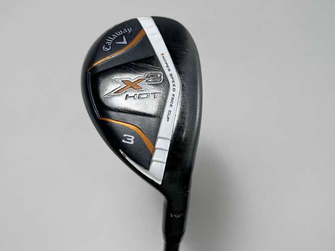 Callaway X2 Hot 3 Hybrid 19* 60g Regular Graphite Mens RH Midsize Grip