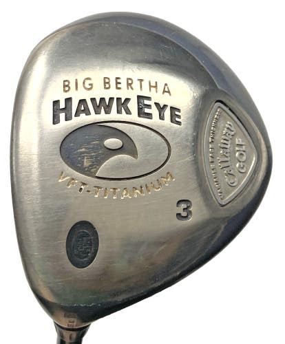 Callaway Big Bertha Hawk Eye VFT Ti 3 Wood LH System 60 Regular Graphite 43