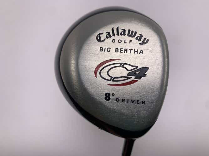 Callaway C4 Driver 8* Firm Graphite Mens RH