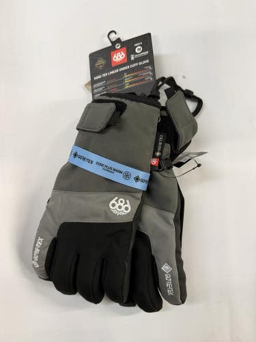 686 gore tex linear under cuff gloves Size m Charcoal