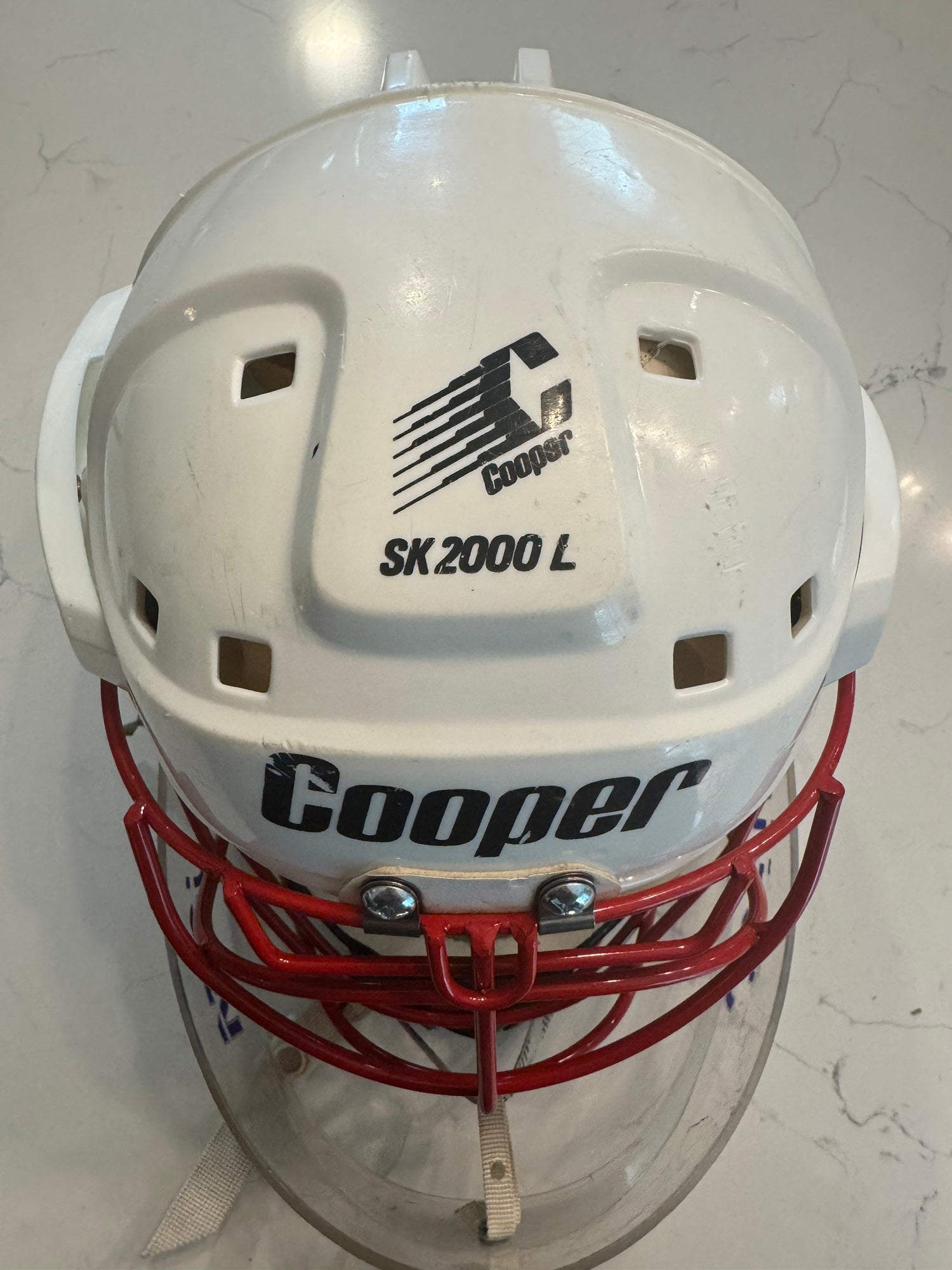 Cooper SK2000 HM30 Large Sr. Goalie Mask Helmet Hockey Black **US 