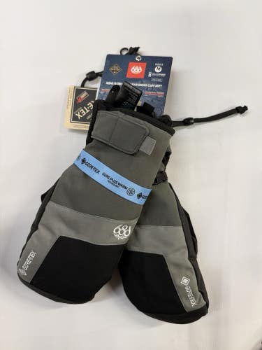 686 gore tex linear under cuff Mitt Size M Charcoal