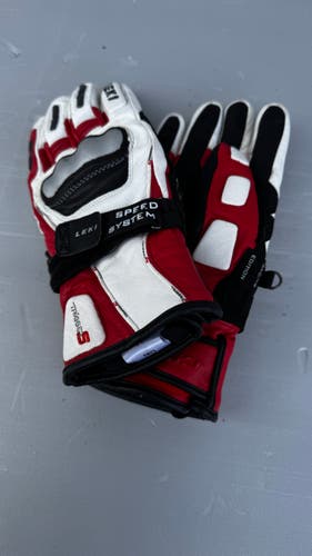 Leki Racing Gloves  - white - size 9.5 (Used)