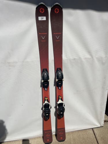 Kid's Blizzard  Brahma 130 cm All Mountain Skis With Bindings (Used)