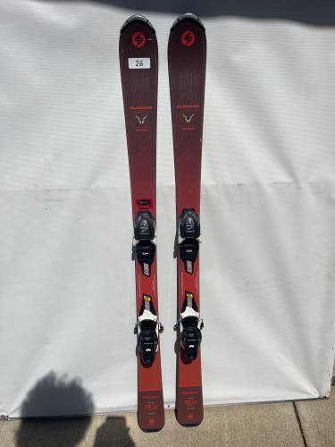 Kid's Blizzard  Brahma 130 cm All Mountain Skis With Bindings (Used)