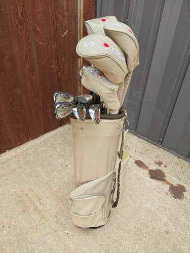 Tour Collection MX400 Ladies Flex Graphite Complete 14 Piece Golf Set w Bag Nice
