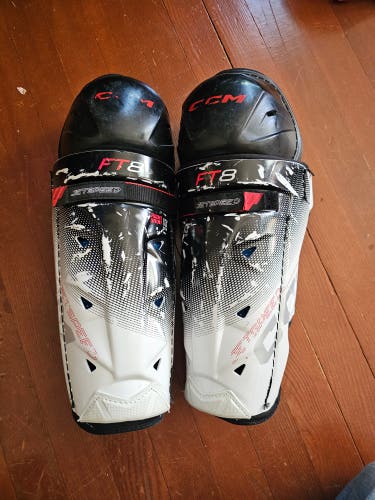 Junior CCM JetSpeed FT8 13" Shin Pads (Used)