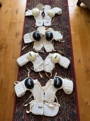 COOPER Hockey Player Shoulder Pads “Lot” + Bonus Ankle Guards