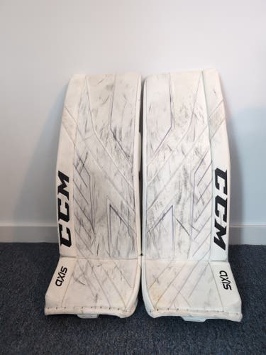 34+2" CCM Axis Pro Goalie Leg Pads (Used)