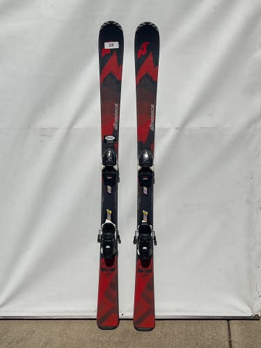 Kid's Nordica Navigator Team 130 cm All Mountain Skis With Bindings (Used)