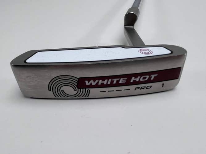 Odyssey White Hot Pro 1 Putter 35" SuperStroke Mid Slim 2.0 Mens RH