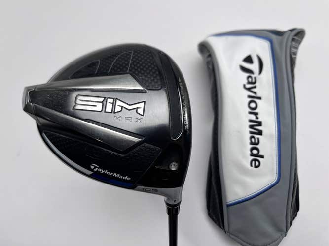 TaylorMade SIM MAX Driver 10.5* Project X HZRDUS 6.0 70g Stiff RH HC