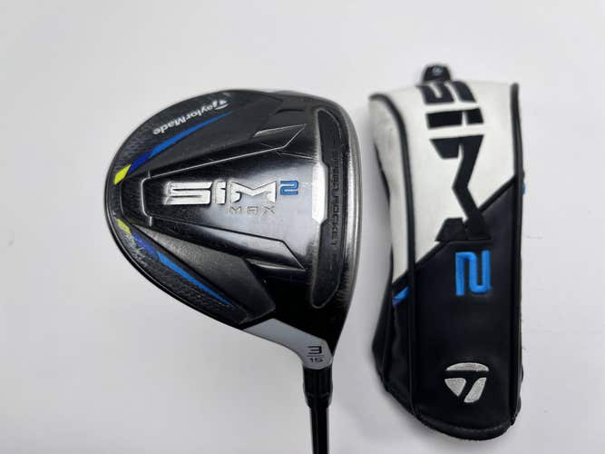TaylorMade SIM2 MAX 3 Fairway Wood 15* Ventus Blue 6-X Extra Stiff RH HC