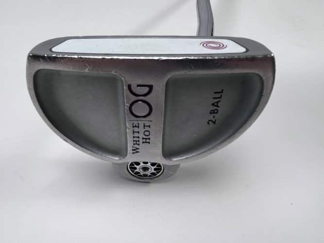 Odyssey White Hot OG 2-Ball Putter 34" Mens RH