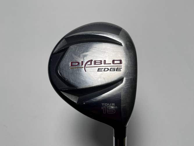 Callaway Diablo Edge Tour 3 Fairway Wood 15* 70g Stiff Graphite Mens RH