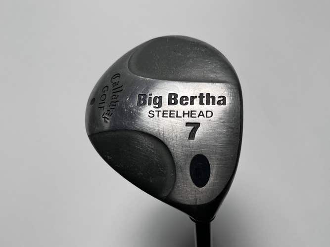 Callaway Steelhead 7 Fairway Wood 21* RCH 99 Firm Graphite Mens RH Midsize Grip