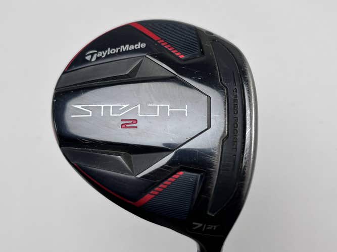 TaylorMade Stealth 2 7 Fairway Wood 21* Fujikura Motore X F3 6R Regular RH