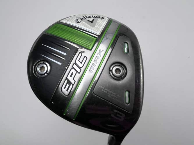 Callaway EPIC Max 3 Fairway Wood 15* HZRDUS Smoke iM10 6.0 60g Stiff RH