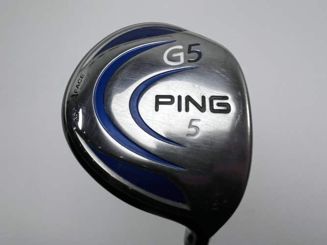 Ping G5 5 Fairway Wood 18* Aldila NV Green 75g Stiff Graphite Mens RH