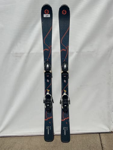 Kid's Blizzard  Anomaly Jr 130 cm All Mountain Skis With Bindings (Used)