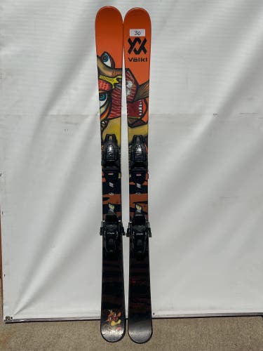 Kid's 2022 Volkl Revolt Jr 128 cm Skis With Bindings (Used)