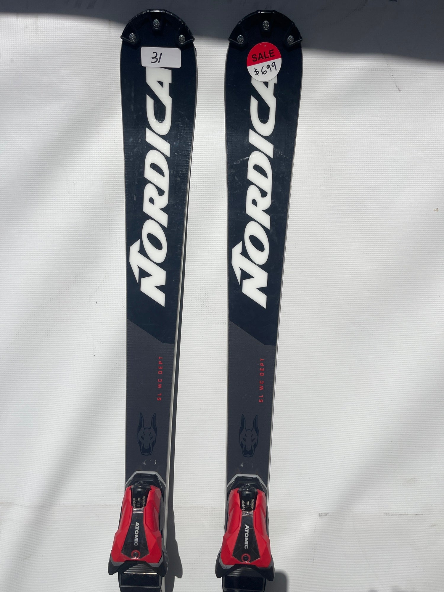 Nordica Dobermann World Cup SL skis (2014-15) | SidelineSwap | Buy