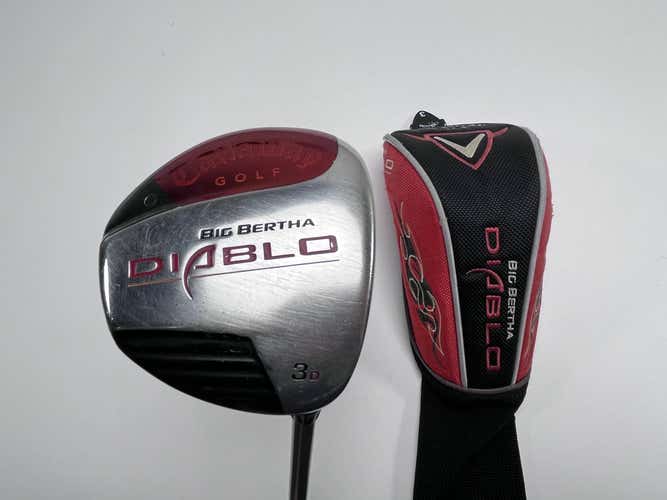 Callaway Big Bertha Diablo 3 Fairway Wood 15* 50g Ladies Graphite Womens RH HC