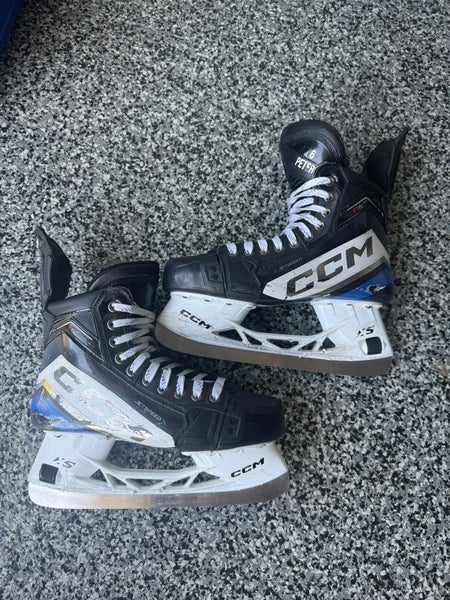Custom CCM JetSpeed FT6 Pro Hockey Skates Wide Width - Size 7 (Used-Solid Condition)