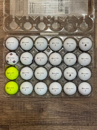 24 TaylorMade TP5 Golf Balls - 5A MINT CONDITION