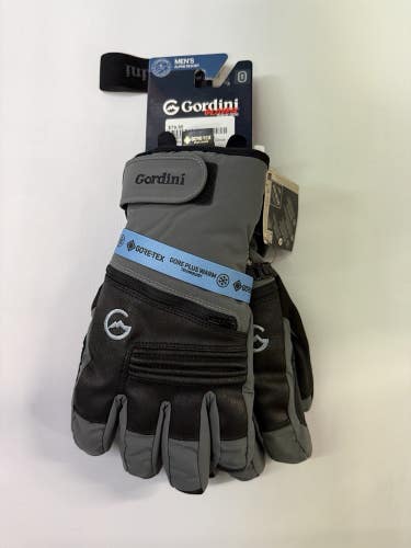 Gordini GTX Storm Short Men's Winter Gloves Gunmetal Black Small
