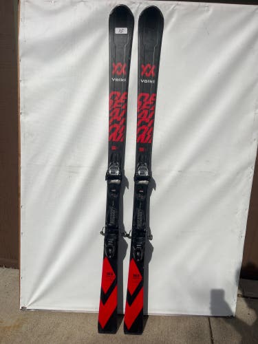Women's Volkl Deacon 7.2 165 cm Skis With Bindings Max Din 10 (Used)