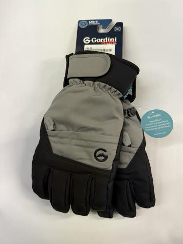 Gordini Stomp Short Men's Winter Gloves Gunmetal Black XXL