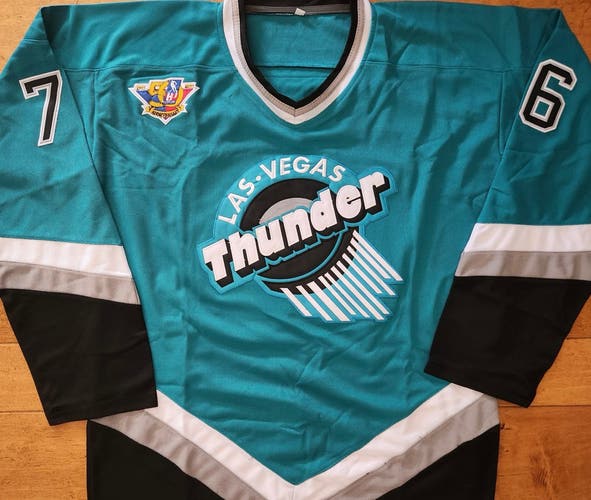 Las Vegas Thunder, minor-league hockey IHL jersey R. Bonk Jersey