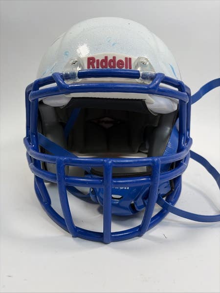 Riddell Speed Football Helmet, Medium, Blue/White, 2016 | SidelineSwap | Buy and Sell on SidelineSwap Riddell Speed Football Helmet, Medium, Blue/White, 2016 | SidelineSwap | Buy and Sell on SidelineSwap
