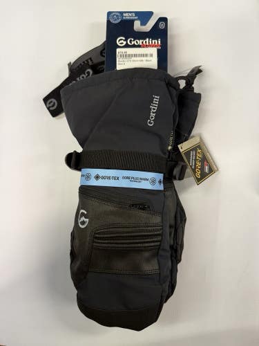 Gordini GTX Storm Mitt Men's Winter Black S New With Tags