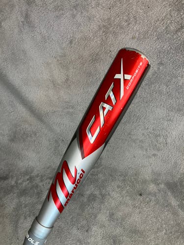 2023 Marucci CAT X Composite Bat USSSA Certified (-10) Composite 18 oz 28" (Used)