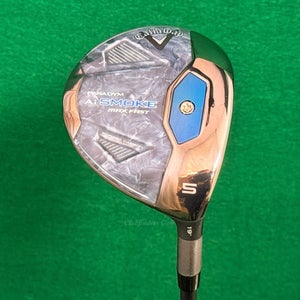 Callaway Ai Smoke Max Fast 19 Fairway Wood 5 Tensei 1K Blue 75-S Graphite Stiff