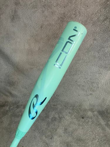 2026 Rawlings Icon Composite Bat USSSA Certified (-10) Composite 19 oz 29" (Used)