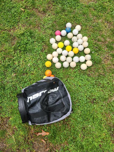 38 Used Lacrosse Balls
