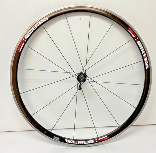 XERO LITE XR-1 16-Spoke Lightweight Black Aero Aluminum 622x13/700C Front Wheel